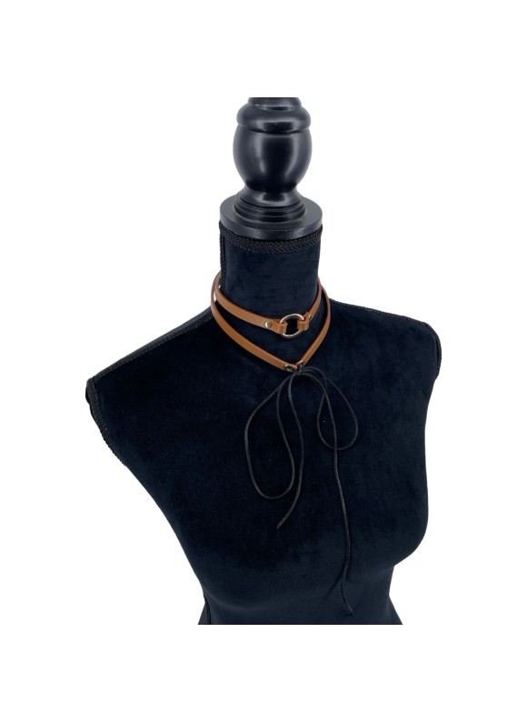 CHOKER DIN PIELE C140